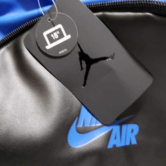 Air Jordan 1 Retro High Royal Black Backpack Bag - Picture 6 of 13